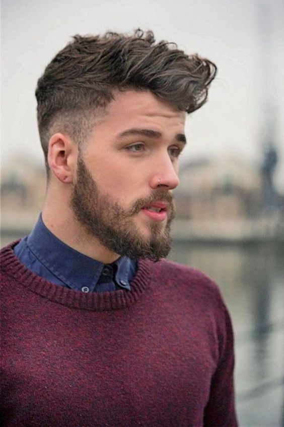 Degrade hot sale masculino ondulado